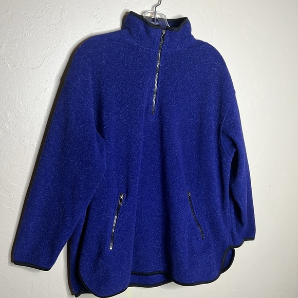 Eddie Bauer Fleece Half Zip Pullover - Picture 2 of 5